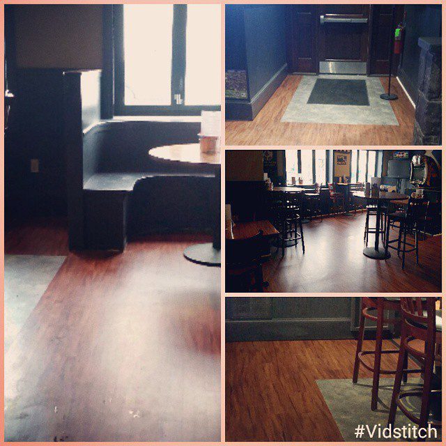 New floors are here Come check them outand have a beermaybe a burgermight as well