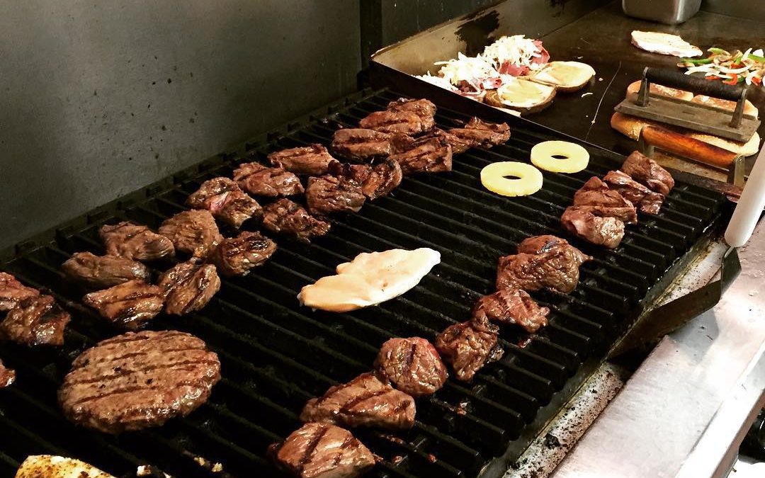 Lots of people coming in for late lunch! Cheers to the weekend! #steaktips #swordfish #bestburgerintown #grilledreuben #plentyofbeer