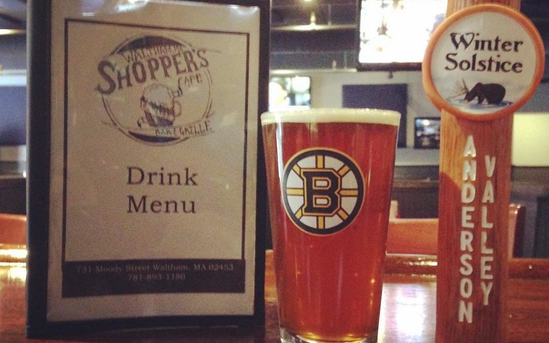 Now on Tap. #wintersolstice #stillwinter #waltham #moodystreet #craftbeer @andersonvalleybrewing