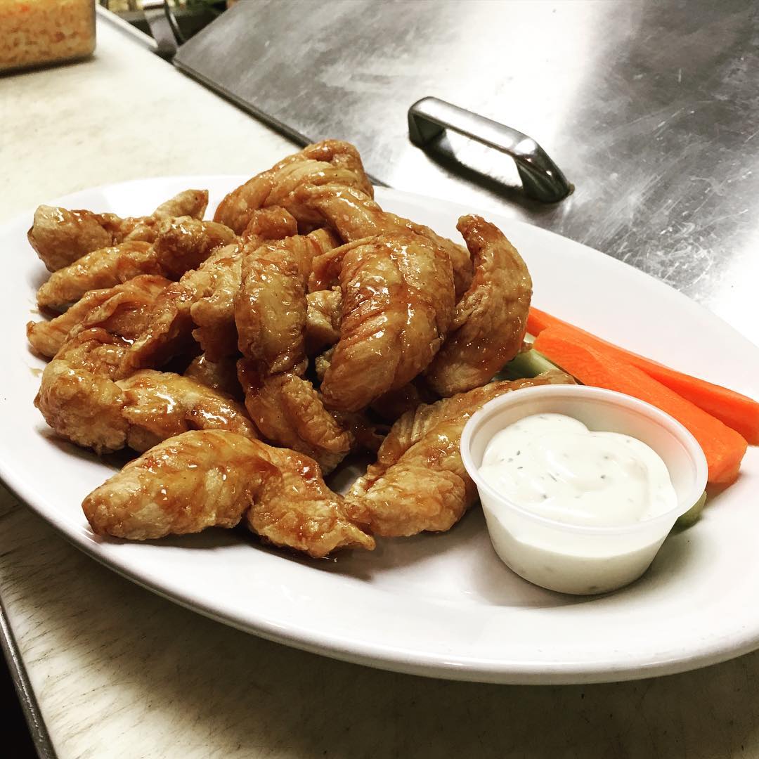 Boneless Honey BBQ Wings Have you pre ordered your wings for Sunday yet No party is complete without wings