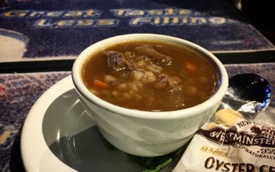 Beef Barley Soup on the board! You know it’s good. #Waltham #beer #soup #specials #wehavefunhere