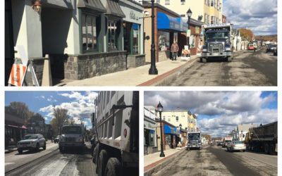 The rest of Moody Street got done at night… not on this side of high street though, nice way to kill a Friday lunch. Thanks! #Waltham #openduringshitshow #beer