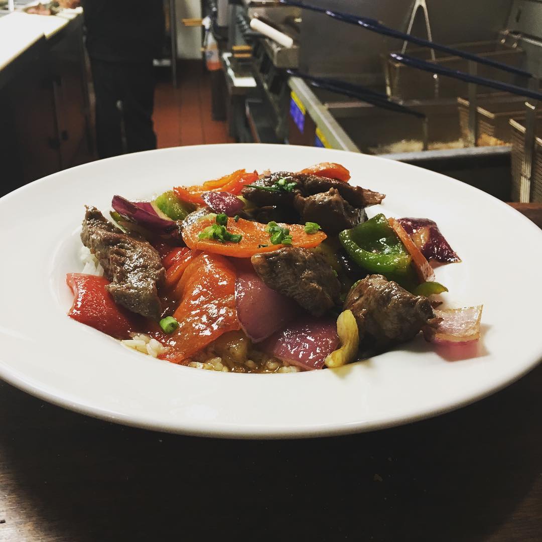 Sick of turkey yet Weve got Beef Stir Fry on the board today and were ready for some football