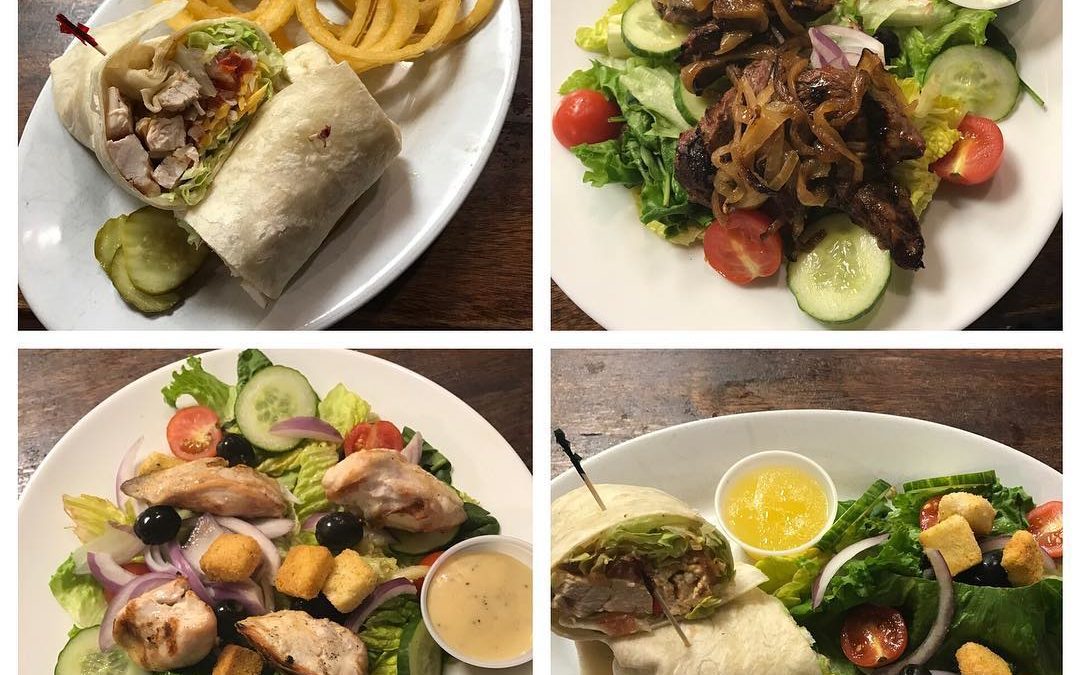 Time for a late lunch or for planning dinner! Try a Steak & Bleu Salad or Buffalo Chicken Wrap. Or maybe Chicken Dumpling Soup, a Roast Beef Sandwich or Fried Scallop Plate! #Waltham #beer #wehavefunhere