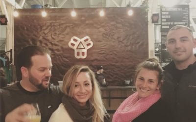 @shopperscafe meets @bissellbrothers long day of “tasting” beer. @bissellbrothers needs to distribute in Massachusetts. #swish #reciprocal #substance