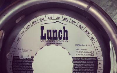 Where you having #lunch today? Getting into this right now @shopperscafe because it’s crappy out and you deserve some good beer. @mainebeerco @craftmass @untappd