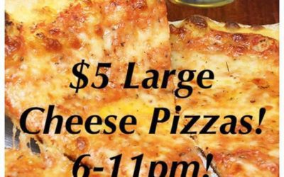 No one wants to cook tonight! We’ll have the #nbafinals, $5 Large Cheese Pizzas, cold beer and air conditioning! #Waltham #beer #pizza #wehavefunhere #beattheheat️