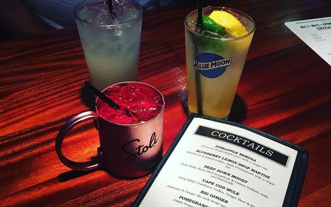 We’re open! Cape Cod Mule and Kenny’s Sangria (Drea style). Both go great with Pizza! Or Burgers! Or Steak Tips! #Waltham #wehavefunhere #4thofjuly #beer #pizza