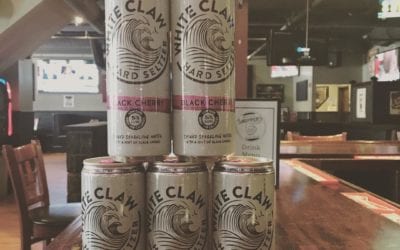 New to the lineup over here. #whiteclaw @whiteclaw @shopperscafe #hardseltzer #blackcherry
