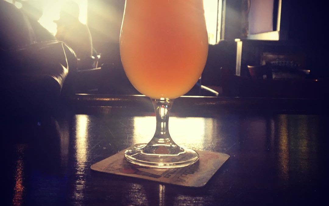 Freshly tapped keg of @mysticbrewery #voltage IPA. Good new IPAs coming out of Chelsea. Come get some while it lasts. #shopperscafe #moodystreet #waltham