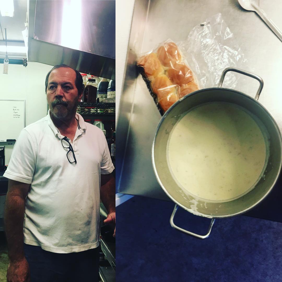 Evil Food Genius says If anyone likes Chowdah todays the day to have it You heard him