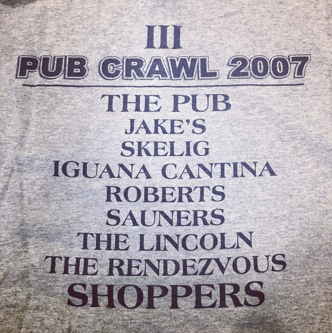 When you find an old shirt and have mixed emotions So many bars have come and gone in ten years we miss some friends But were proud to still be involved in our community and are able to give back when we can sports bar restaurant waltham ma