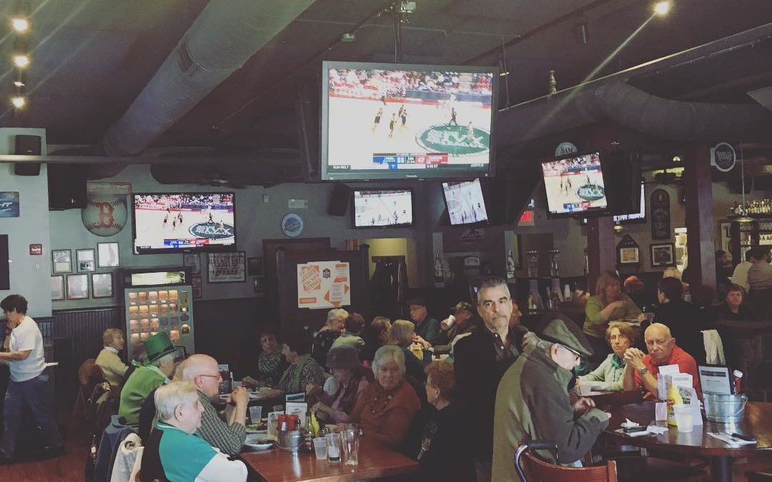 Another great afternoon with our friends from the Waltham Senior Center. #wehavefunhere #Waltham #cornedbeefandcabbage