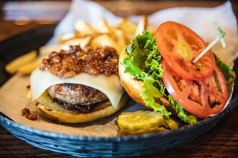 burger | Shoppers Cafe Waltham burger