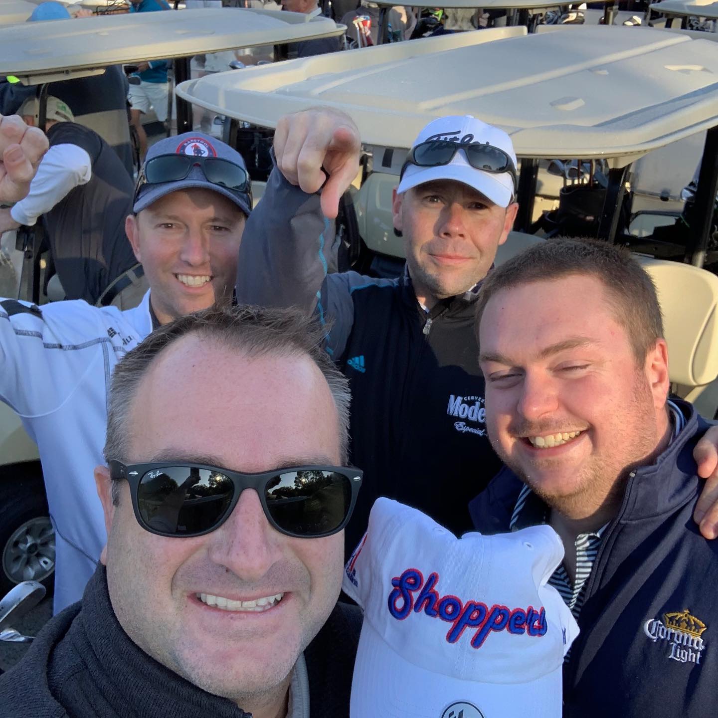 698209871573557453337678192735223813538468n2 | Shoppers Cafe Waltham How many coors lights do you think these guys drank on the course today Great day for the annual shoppers tournament thank you to everyone who participated
