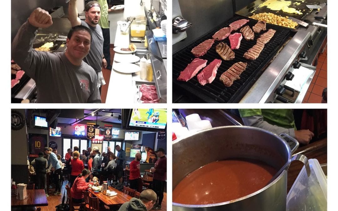 Who’s ready for tomorrow morning? See you at 8AM for bloodies, Steak & eggs and Kenny’s famous toast! #turkeyday #waltham #moodyst