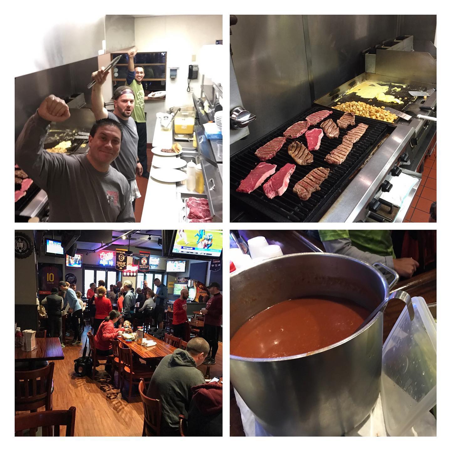 Whos ready for tomorrow morning See you at 8AM for bloodies Steak  eggs and Kennys famous toast