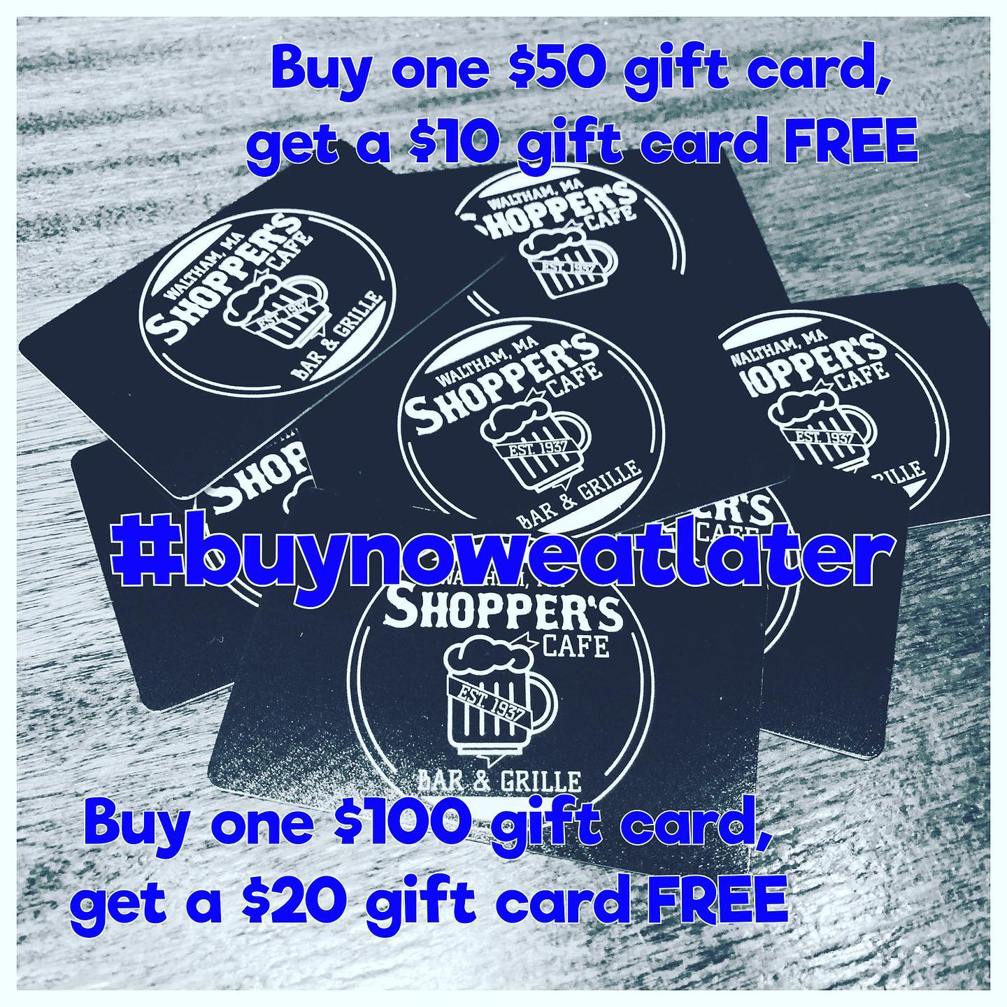 898040415003895106539815710491800407659398n1 | Shoppers Cafe Waltham LINK IN BIO Once you purchase your card you will receive your bonus card within 48 hours We cannot thank everyone enough for the continued support