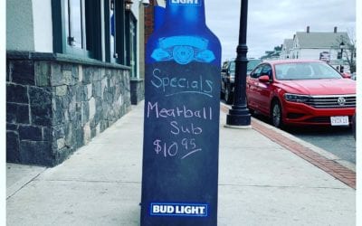 The Evil Food Genius made some meatballs to battle midweek boredom. Open until 8pm today for Take-Out & Delivery! Order online (link in bio) or give us a call 781-893-1180 #Waltham #humpday #specials #moodyst #takecareofeachother