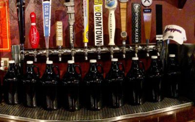 64oz growlers now available thanks to @craftmass *LIMITED SUPPLY* Take a big beer to go with your order tonight! #supportlocal