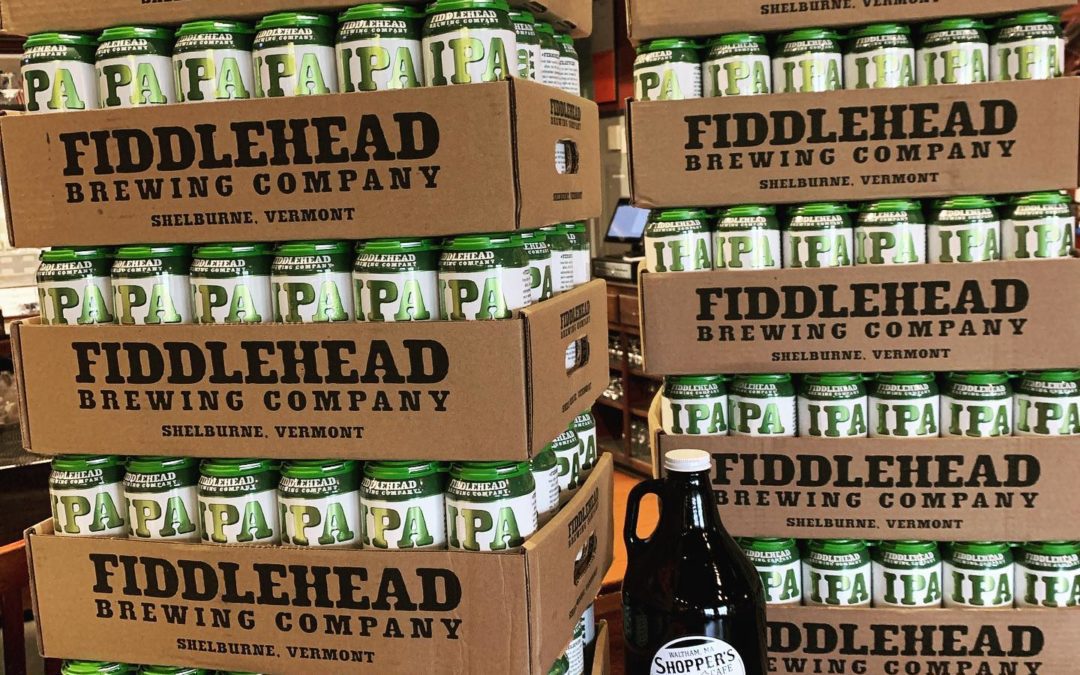 Fresh Monday drop from @crftcollective @fiddleheadbrewing All our draft beers available as well (growlers) with our custom stickers from @triconsportsinc Add some fresh beer to your takeout OR DELIVERY order. YES we CAN DELIVER BEER with your food order. Give us a call 781-893-1180 #waltham #beer #delivery