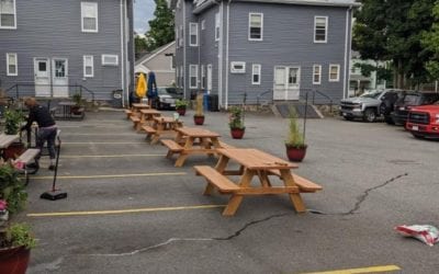 It has been a LONG couple of months for everyone! We are opening at 12PM. We have 90 minute blocks throughout the day. Please call ahead to make sure we can accommodate you and your party. Tomorrow night is just about full! We cannot wait to see you all! Don’t forget your masks! #waltham #outdoordining #parkinglotparty #newnormal #moodyst #shoppers