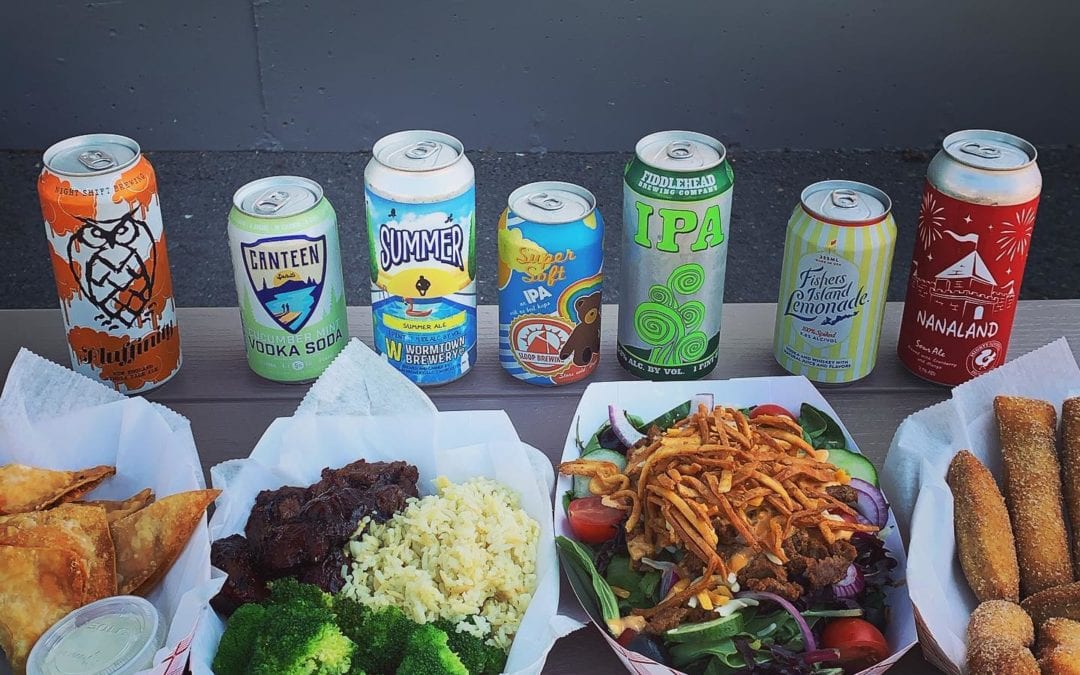 Phase-3 menu is here! Some old menu items are back as well as some new ones! Steak Tips, Taco Salad, Buffalo chicken wontons, Fried dough and more! And as always, great beers to wash it all down with. #shoppers #waltham #moodyst #moodystreet #patio