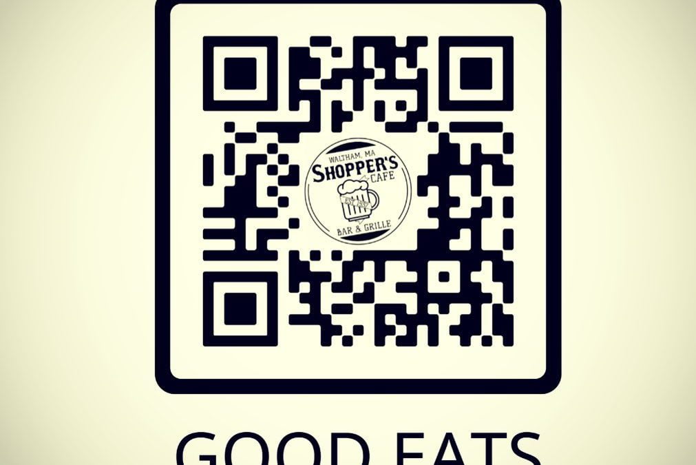 Who knew we had it in us! #menu #waltham #shoppers #moodyst #qrcodesareawesome