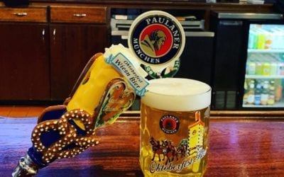 Now pouring @paulaner Oktoberfest! Gorgeous day to have a beer outside! #shoppers #waltham #specials #moodyst #outdoordining #beer #fallbeers