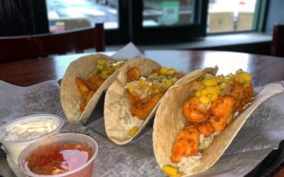 Fish Tacos are on point! Did you know we get our seafood from @jordanbros.seafood? They deliver it fresh, Freddy makes it special and then it’s ready to serve to you! #shoppers #waltham #specials #moodyst #menu #fallchanges #lunch #dinner #tacos