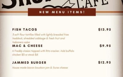 What a gorgeous day for outdoor dining. New menu items for you to try. See you soon! #shoppers #waltham #specials #moodyst #outdoordining #menu #fallchanges #lunch #dinner