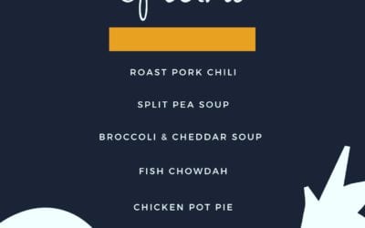 Weekend Specials to keep you warm! Roast Pork Chili Split Pea Soup Broccoli & Cheddar Soup Fish Chowdah Chicken Pot Pie Ham & Chicken Casserole (think veggies and cheese and whole lot of deliciousness) Steak Marsala Something for everyone this weekend! #shoppers #waltham #specials #moodyst #outdoordining #menu #fallchanges #lunch #dinner #beer #comfortfood #weekend
