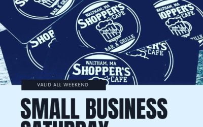 Small Business Saturday is here. Gift Cards make perfect stocking stuffers. For every $50 card purchased, you will receive a $10 card. Valid in person or on online, link in bio. #shoppers #smallbusinesssaturday #givethanks #giftcards #beer #wine #specials #waltham