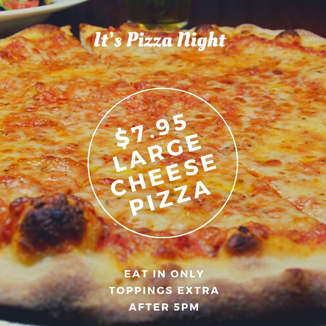 Mondays are for pizza