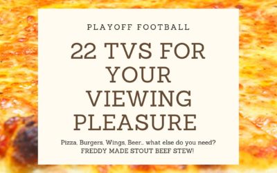 Sunday Funday! It’s not the Patriots, but Tommy is still doing his thing and we’re here for it! 22 TVs for your viewing pleasure. Stout Beef Stew on the board! #shoppers #waltham #moodyst #weekend #pizza #beer #burgers #menu #football #nflplayoffs #tampabay #greenbay #brady #rogers