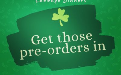 We have all your Corned Beef & Cabbage dinner needs covered. Option 1: Order Ahead! Place an order now for pick up on Tuesday 3/16 or Wednesday 3/17, heat and serve at home. Best option for LARGE ORDERS. Option 2: Dine-In! We’ll be open for regular dining. Full menu available along with Corned Beef & Cabbage Dinner. Option 3: Take-Out day of! We know not everyone wants to heat at home, so give us a call day of for a hot meal To-Go! Due to guidelines put on us by the Commonwealth of Massachusetts, we cannot offer ALL YOU EAT this year. #shoppers #waltham #moodyst #stpaddysday #beer #cornedbeef #boileddinner #menu