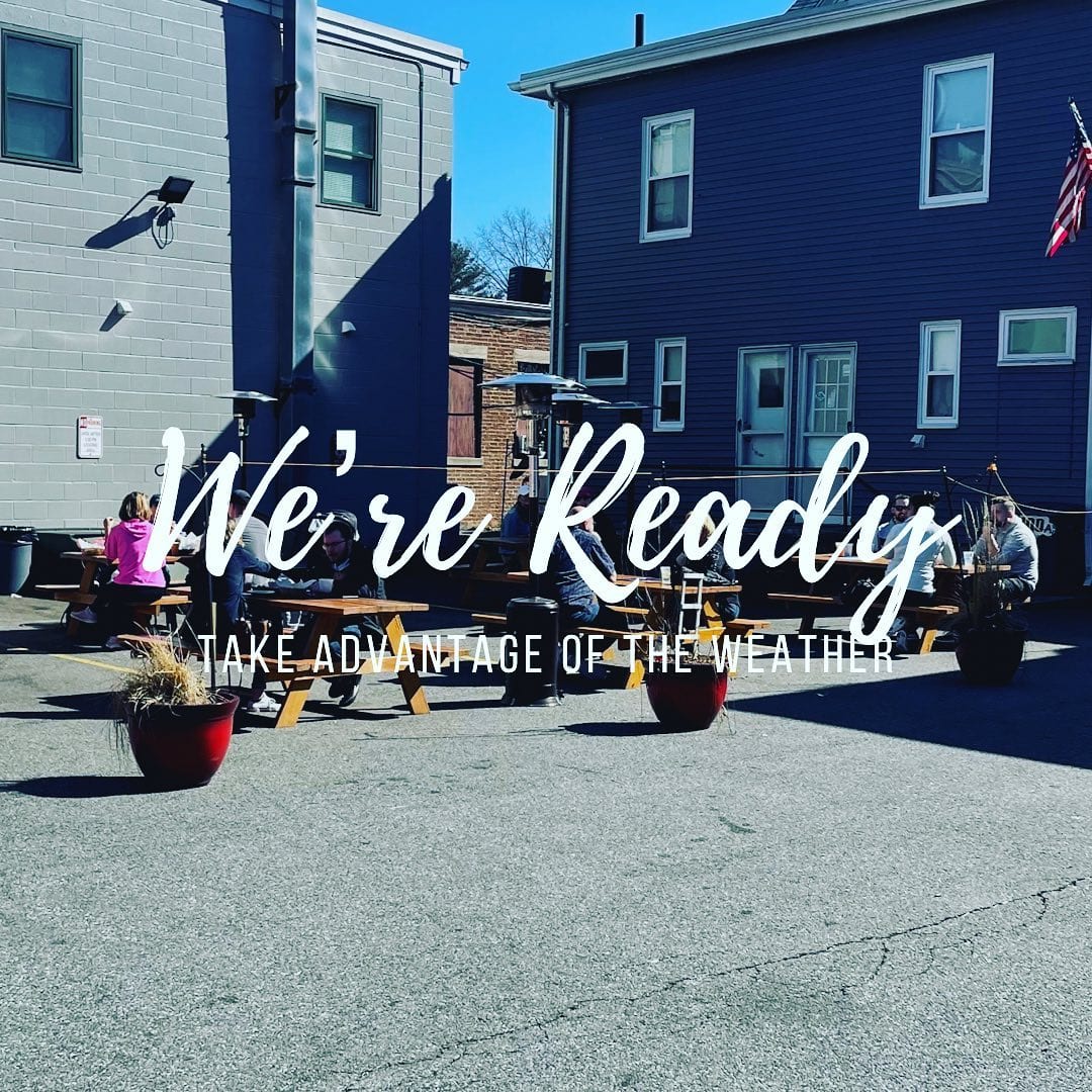 Did you know we have outdoor dining?Limited tables available outside daily! All tables are first come first serve.Come say hi!It’s a beautiful day.