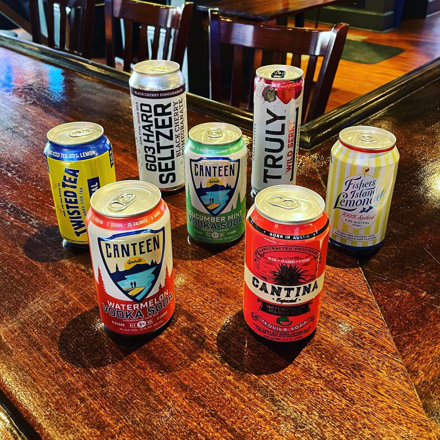 Because sometimes you dont want beer Weve got options  canteenspirits cantinaspirits twistedtea filemonade truly 603brewery