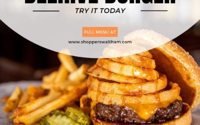 It’s Friday! Come grab a burger! Weather report looking better for after work drinks out back! #shoppers #waltham #beer #outdoordining #cocktails #wehavefunhere #burgers #lunch #dinner #moodyst