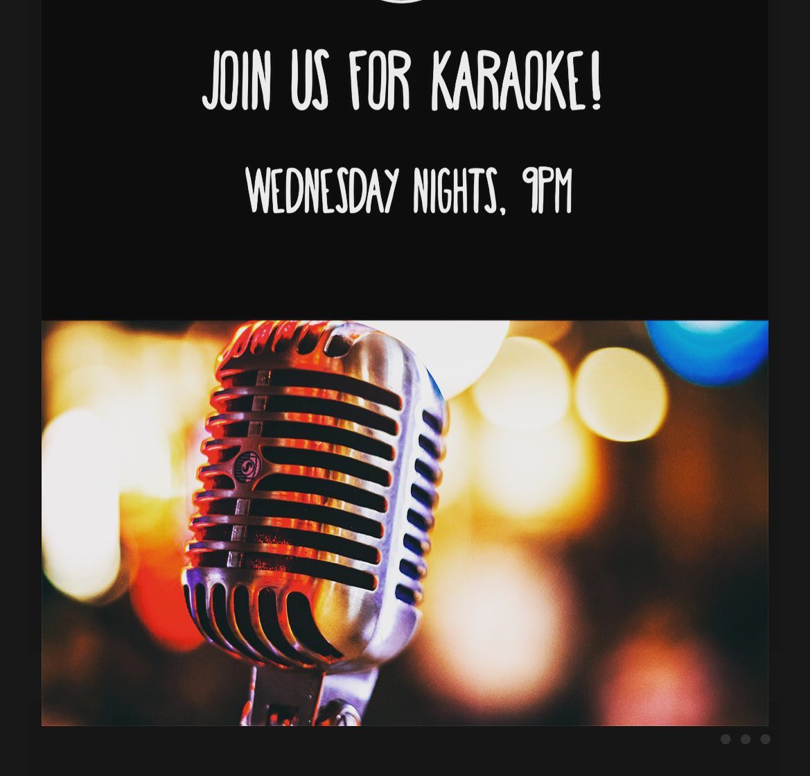 Its Wednesday Its hot outside Come take a break with us and joannemillskaraoke tonight