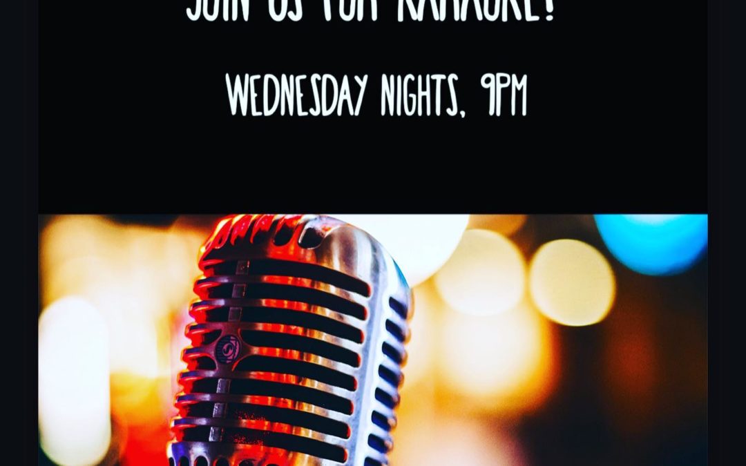 Karaoke is back tonight! Come unwind with us! #shoppers #waltham #moodyst #cocktails #fall #humpday #wehavefunhere