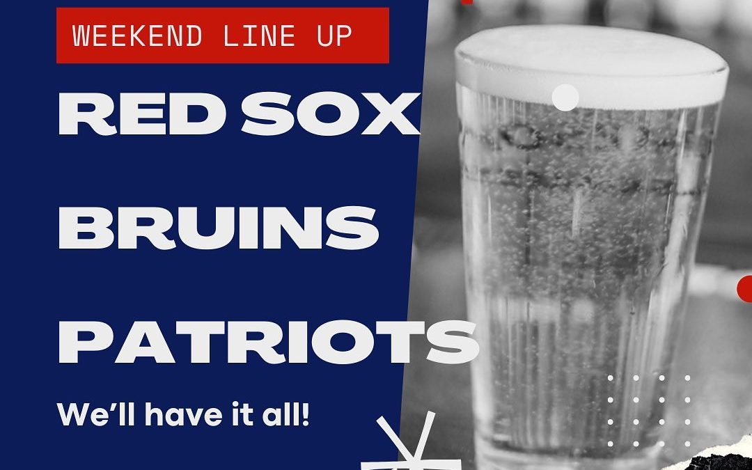 We made it to Friday! What a weekend for sports! Red Sox in the ALCS, Bruins opening game, Patriots looking better every week. Let’s Go! #shoppers #waltham #moodyst #cocktails #beer #redsox #patriots #mlbplayoffs #bruins #nfl #nhl