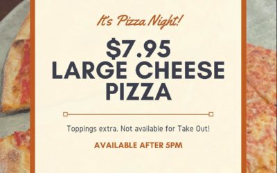 It’s Tuesday! That means $7.95 Large Cheese Pizzas after 5PM! (Toppings extra, not available for take-out) Try a @3floydsbrewing Zombie Dust with your pizza! #shoppers #waltham #moodyst #beer #cocktails #specials #pizza