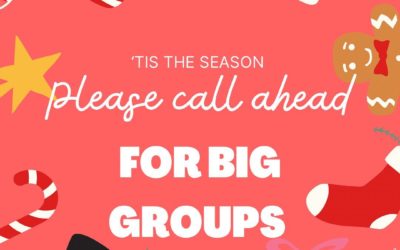 ‘Tis the season! The holiday parties are starting. We ask that you please call ahead for large groups so that we can make sure you get the service you expect and deserve. Cheers! #shoppers #waltham #moodyst #weekend #parties #holidayseason