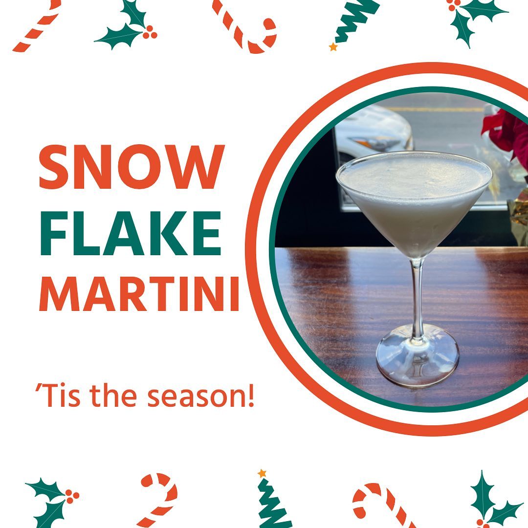 Winter Drink Menu is live!All your fan favorites are there, but we’ve added a few new additions! Spicy Eggnog! Mistletoe Mule! Christmas Cosmo!Cheers!