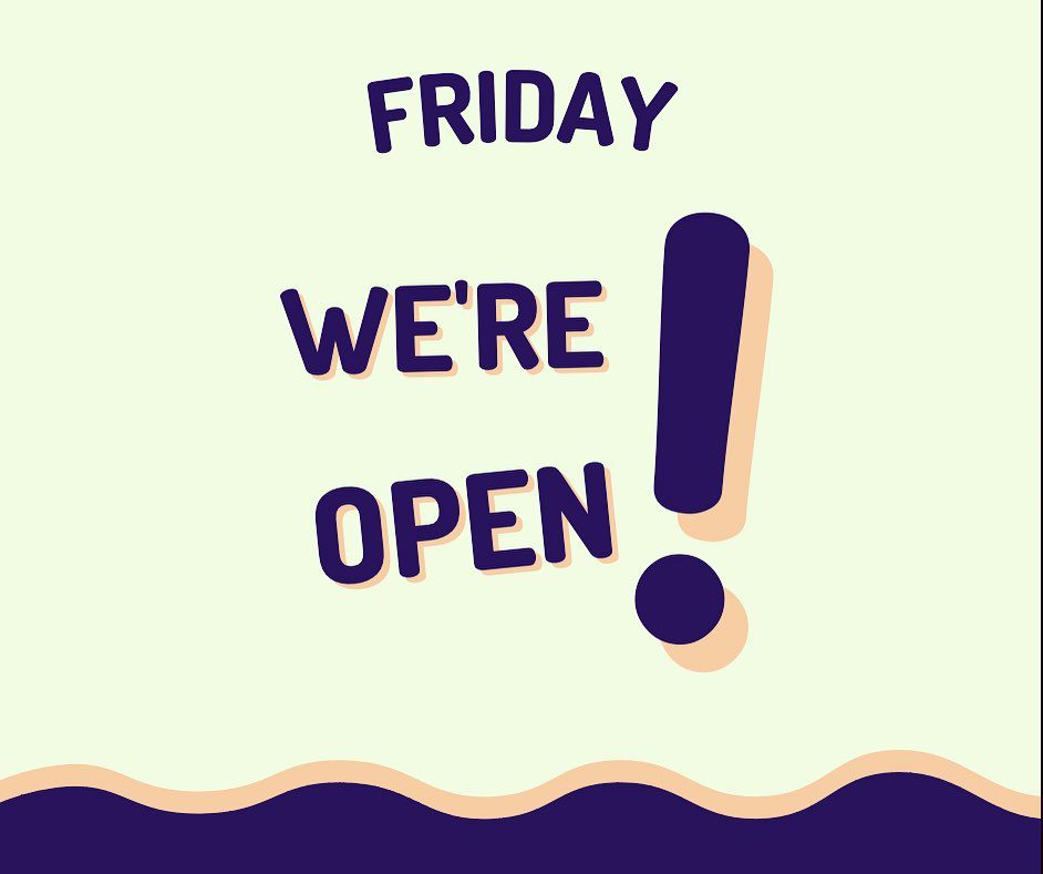 It’s Friday and we’re here for you!National Grid is working out front, but don’t let that stop you from coming to see us! Plenty of parking on surrounding side side streets.