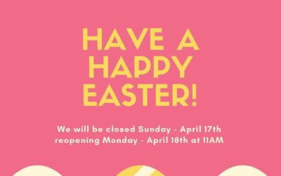 We are closed today for the Easter Holiday. We’ll see you tomorrow. #shoppers #waltham #moodyst #easter