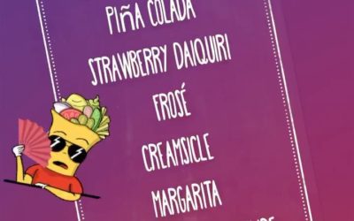 Air conditioning, frozen drinks & good eats. Welcome to the weekend. #waltham #shoppers #moodyst #weekend #cocktails