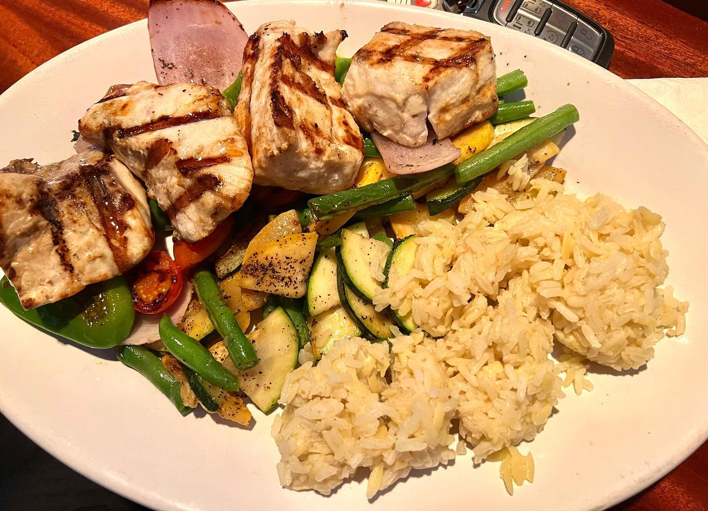 It’s Thursday.We’ve got Swordfish kabobs on the menu, served with with grilled tomatoes, peppers & onions. 📸 @taystie_eatsFrench Dip.Steak Monti Sandwich.Roast Beef Sandwich or Dinner.