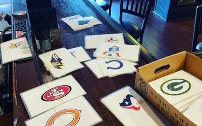 Let’s have a day! 22 TVs for your viewing pleasure. #waltham #shoppers #nfl #sundayfunday #nflticket